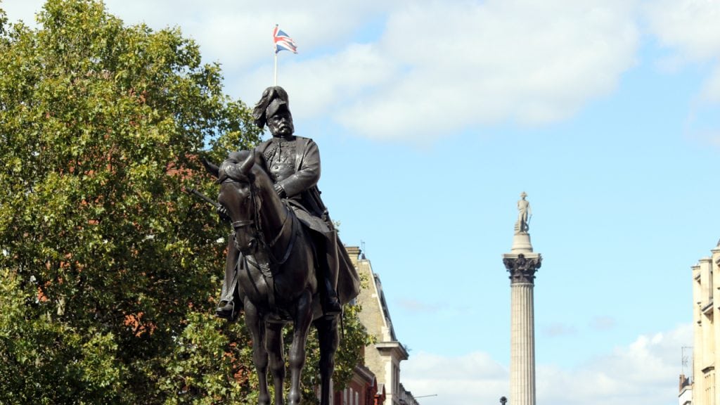 Statue of Prince George Duke of Cambridge, Whitehall